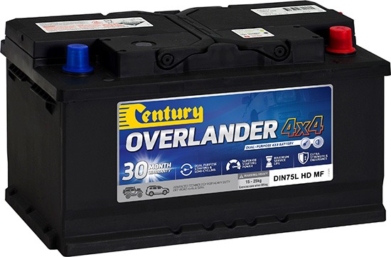 Century Overlander X Battery Din L Hd Mf Battery Central Brisbane