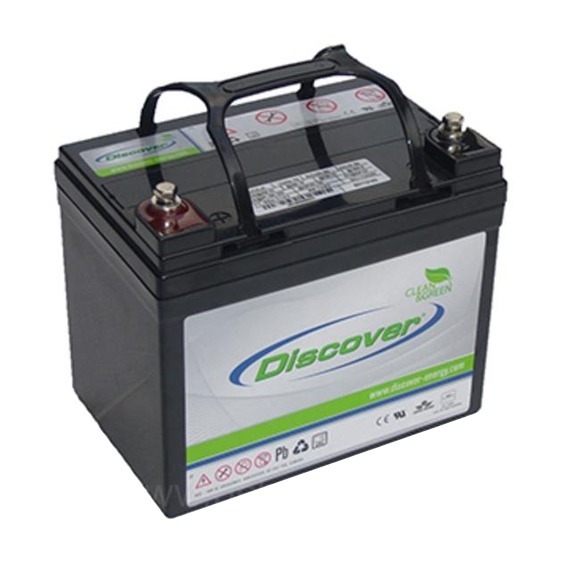 Discover AGM EV Traction Dry Cell Battery EV34A-A (12V 65Ah) - Battery ...