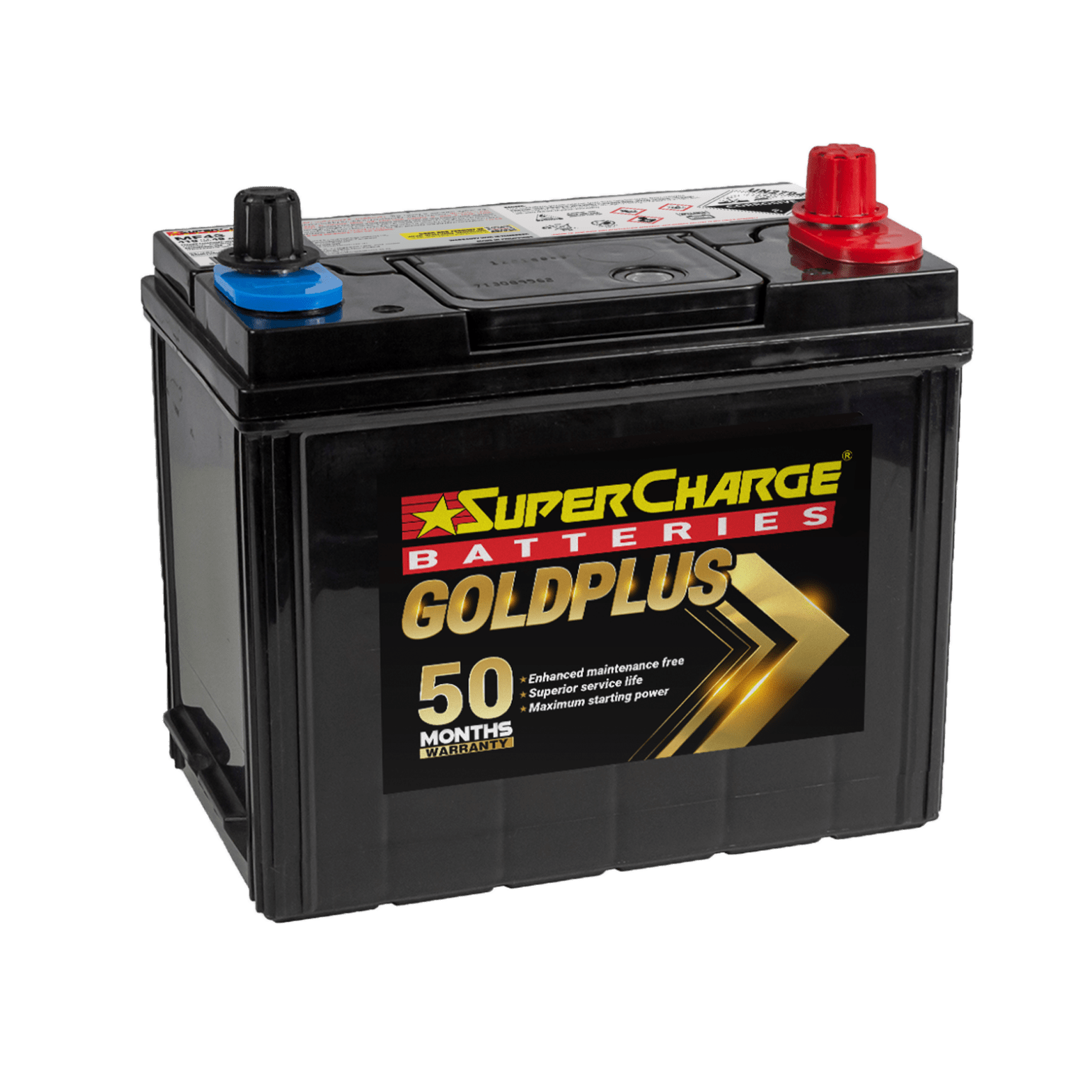 Supercharge Gold Plus Car Battery MF43 - Battery Central Brisbane