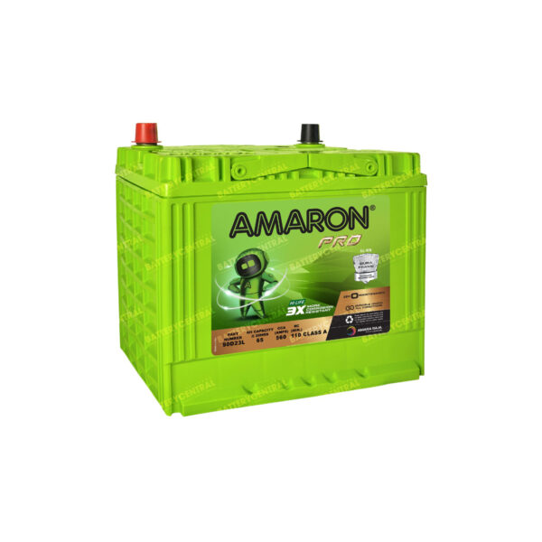 Amaron Pro Series MF Automotive Battery 90D23L (55D23L)