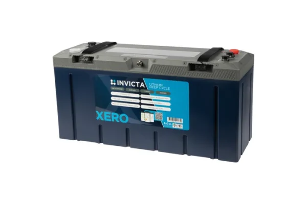 Invicta Xero Lithium Deep Cycle Battery 12V 200Ah BLUETOOTH SNLX12V200BT