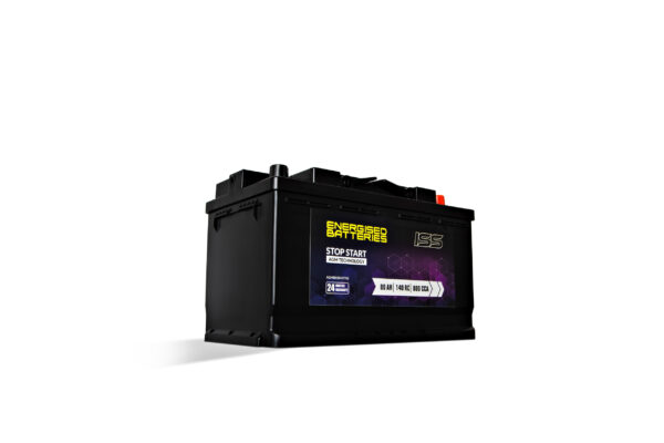 Energised AGM Start Stop Battery AGM80 (DIN77H)