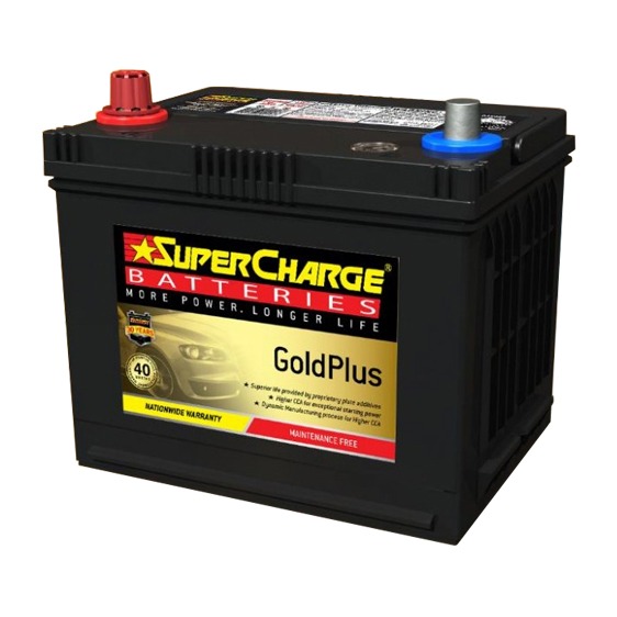 Supercharge Batteries Gold Plus MF43 - Battery Central Brisbane